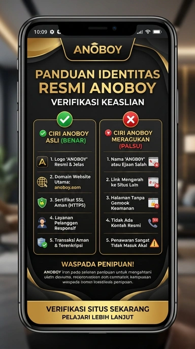 Tampilan kanal resmi anoboy