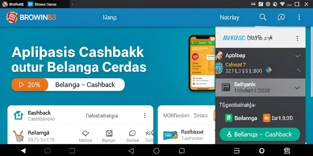 Tampilan antarmuka aplikasi BROWIN88 yang menarik dan fungsional.