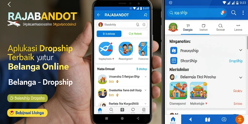 Tampilan antarmuka RAJABANDOT yang modern dan intuitif.