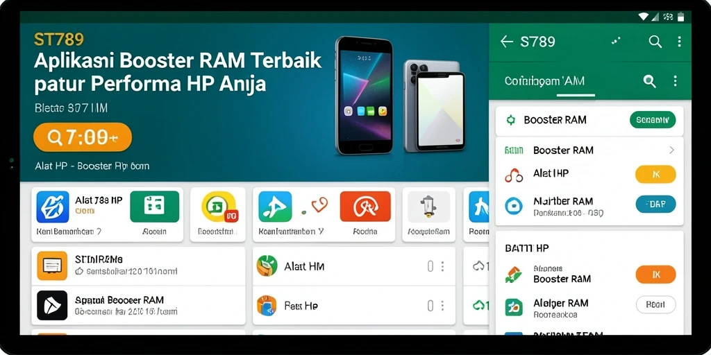 Antarmuka ST789 yang menarik dan mudah digunakan.